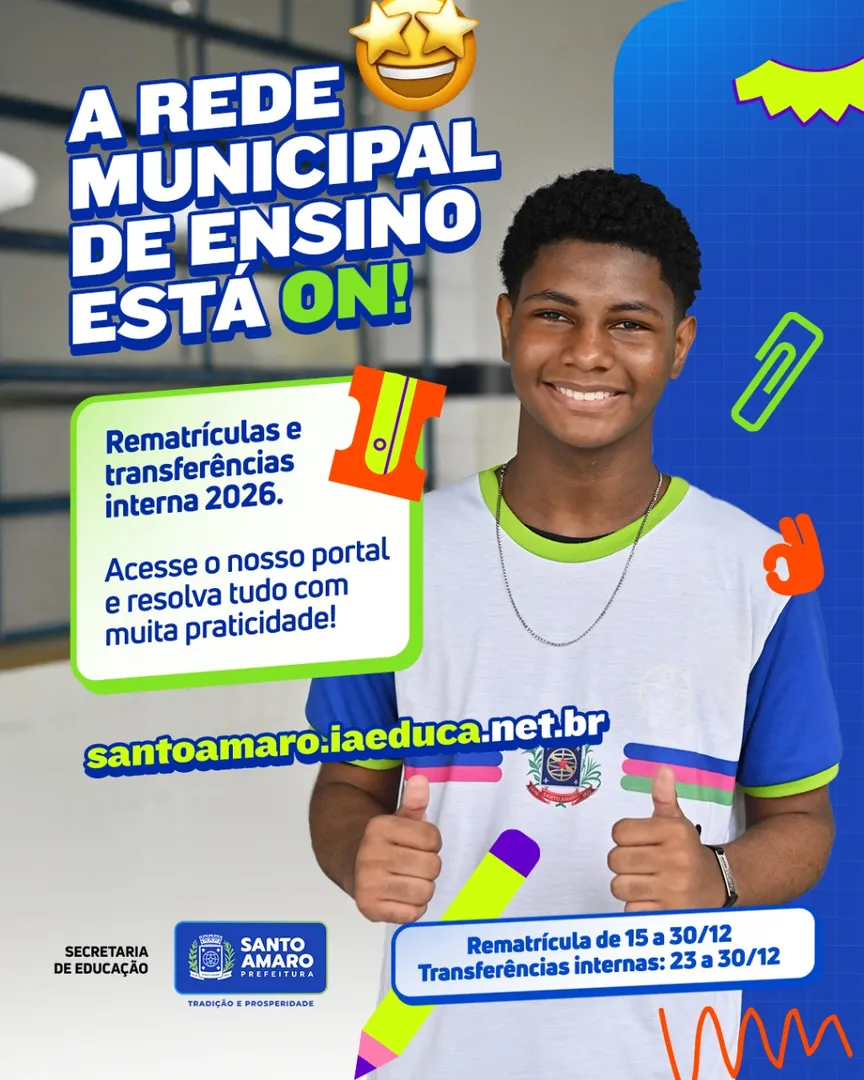 Rematrículas e transferência interna 2026